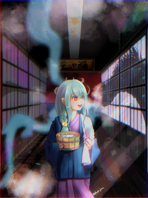 竜の湯には竜がいました