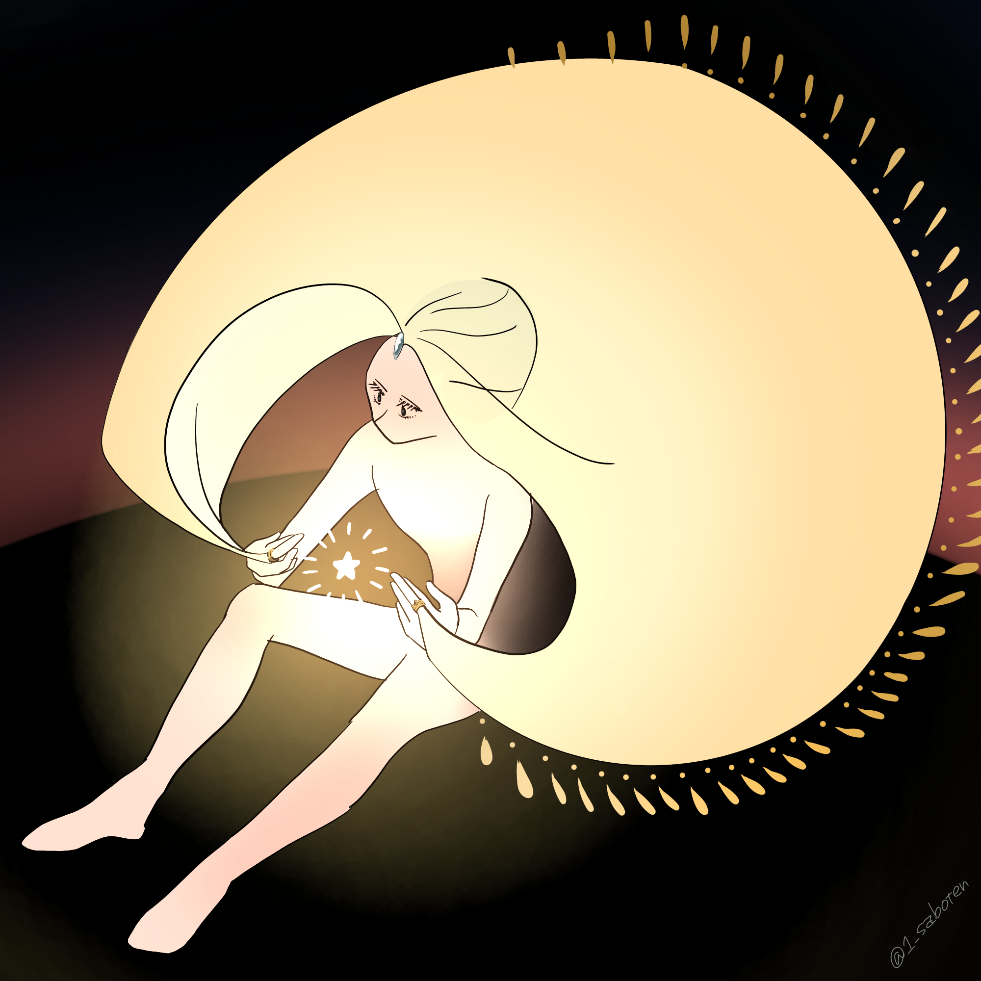 明けの明星 ibisPaint