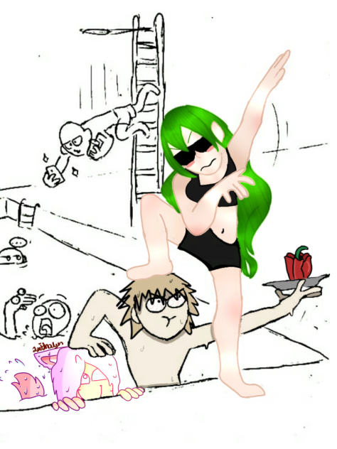 A normal Swimming collab