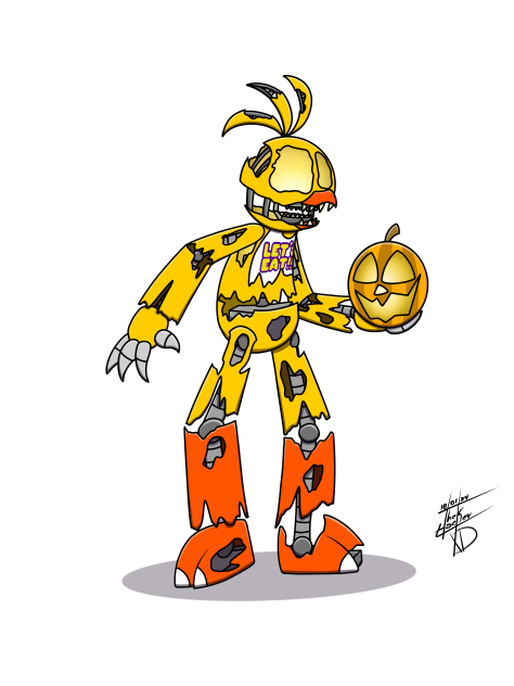 Nightmare Chica Halloween