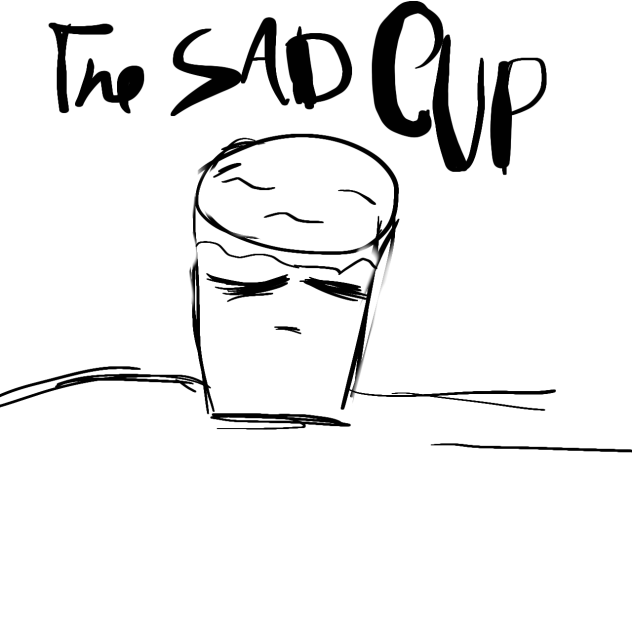 The sad Cup - ibisPaint