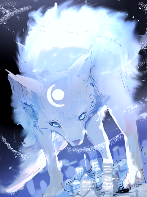 月光狼 - ibisPaint 月光狼 - ibisPaint