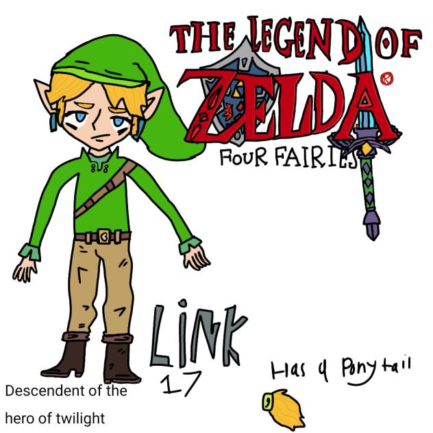 Final look of Link Four Fairies