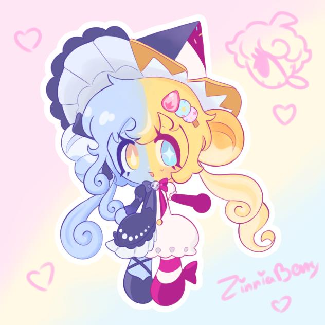 Lucy as half-dead Sundae cookie