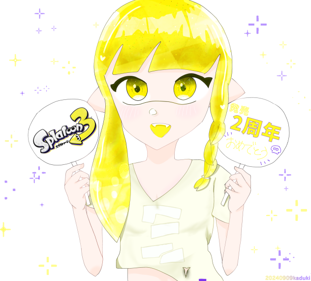 スプラ3発売2周年おめでとう