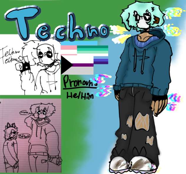 My oc Techno!