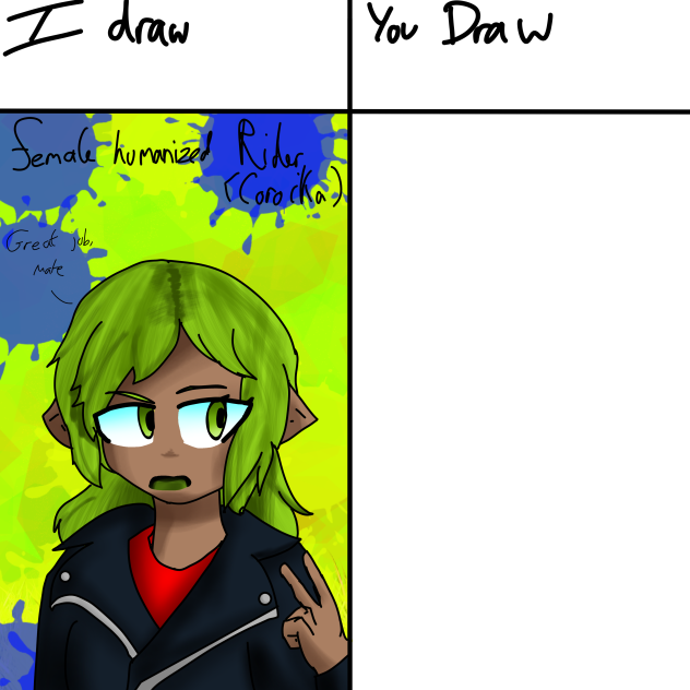 I draw you draw