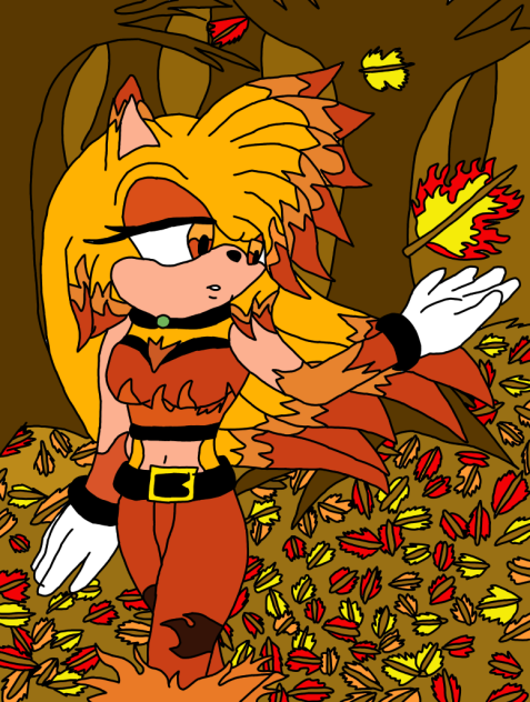 Amy Rose Flame 🔥 Version