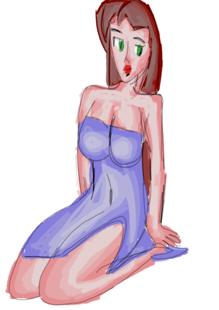 blu fashion pencil