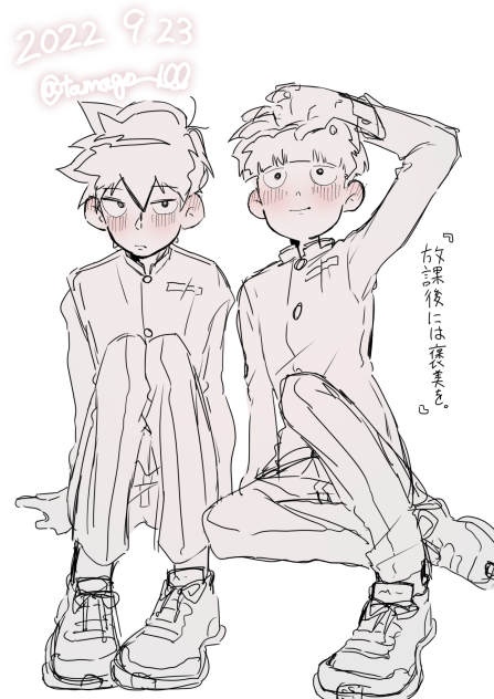 ポーズ、顔練習