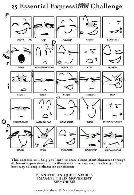 25 EXPRESSIONS