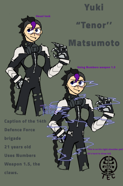 Kaiju No. 8 oc!