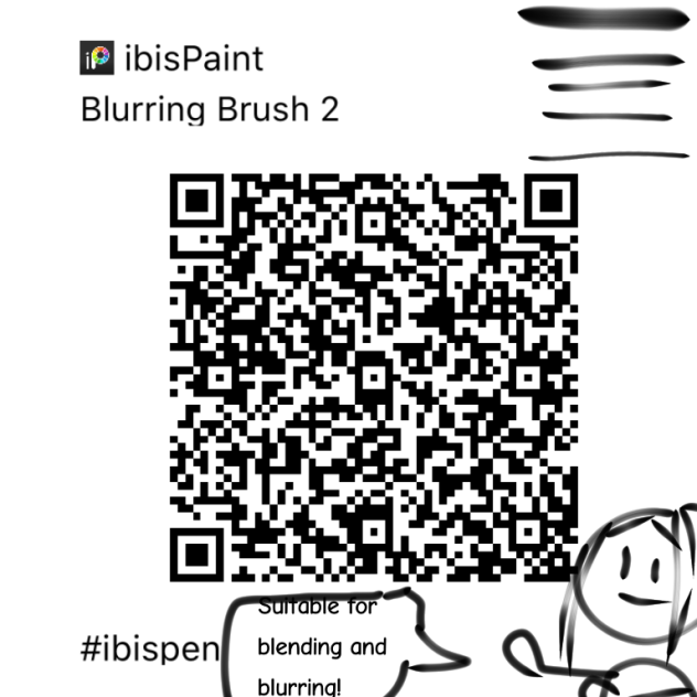 Blurring brush