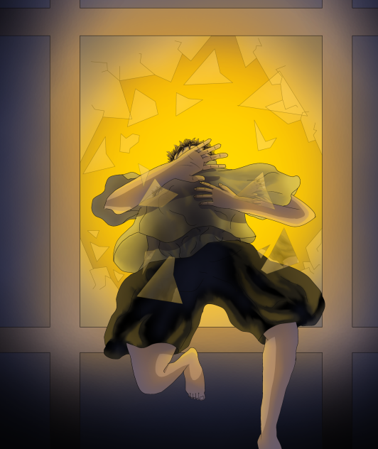 Out the window