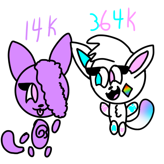 kittydog and awkwardartist