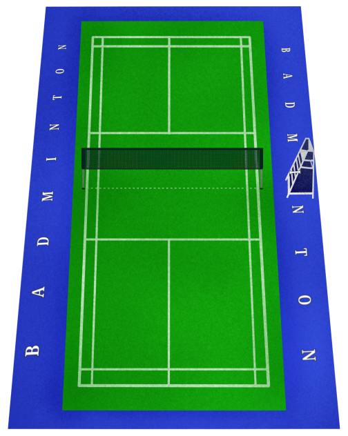 Badminton Court ibisPaint
