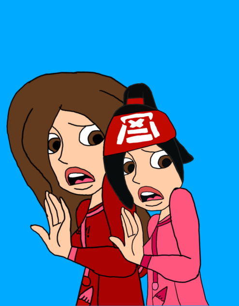 Wendy And Suzume Scared