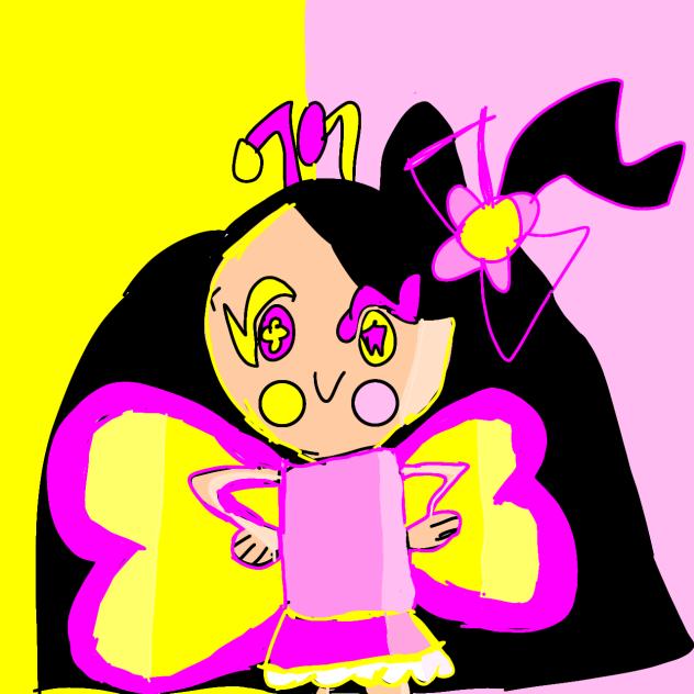 Lily Butterfly! Draw