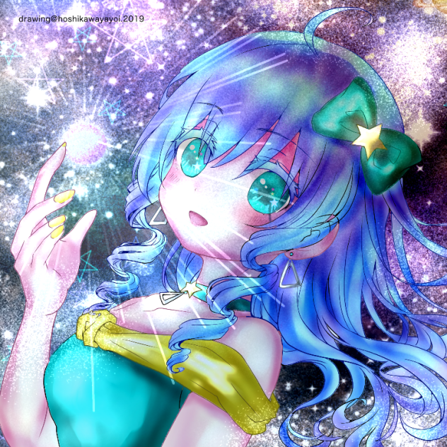 ヤヨイ様の線画をお借りしました⑤