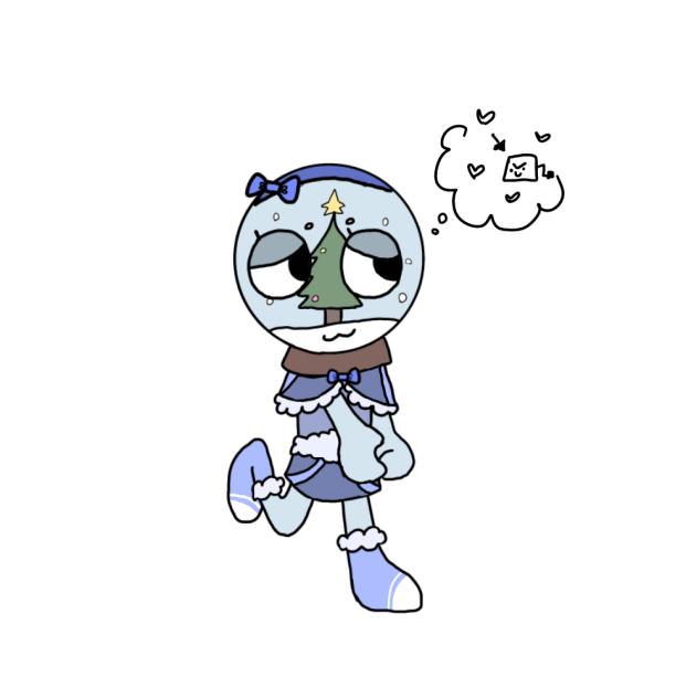 Gloria the snow ball thing