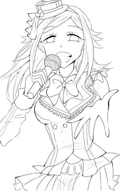 国近柚宇 それ僕衣装 Ibispaint