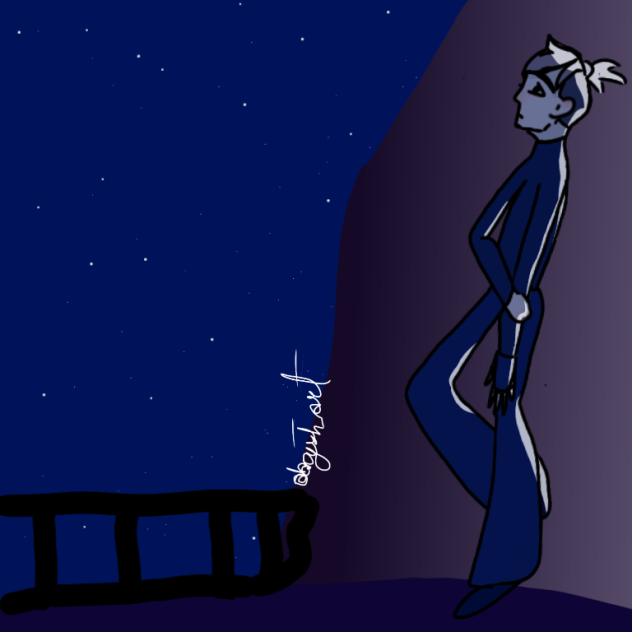 City lights speed paint