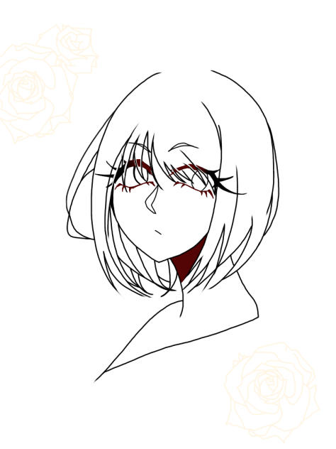 線画塗って下さい！