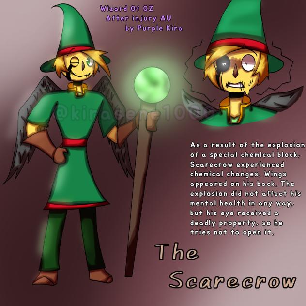 Wizard of OZ (After injury AU) Scarecrow