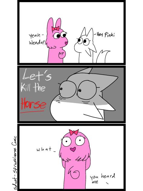 Sprunki-verse - Kill the horse - comic