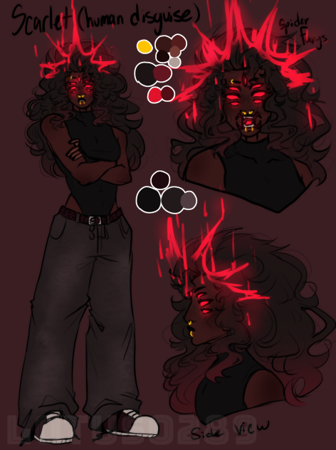 scarlets human design - ibisPaint
