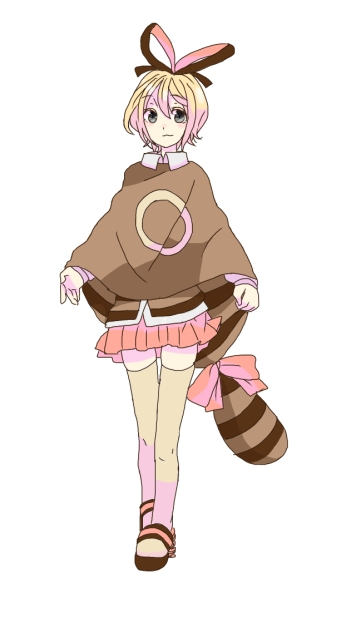 オタチ擬人化    ポケモン