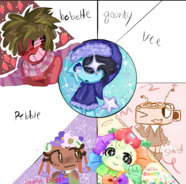 Dandys world collab He he