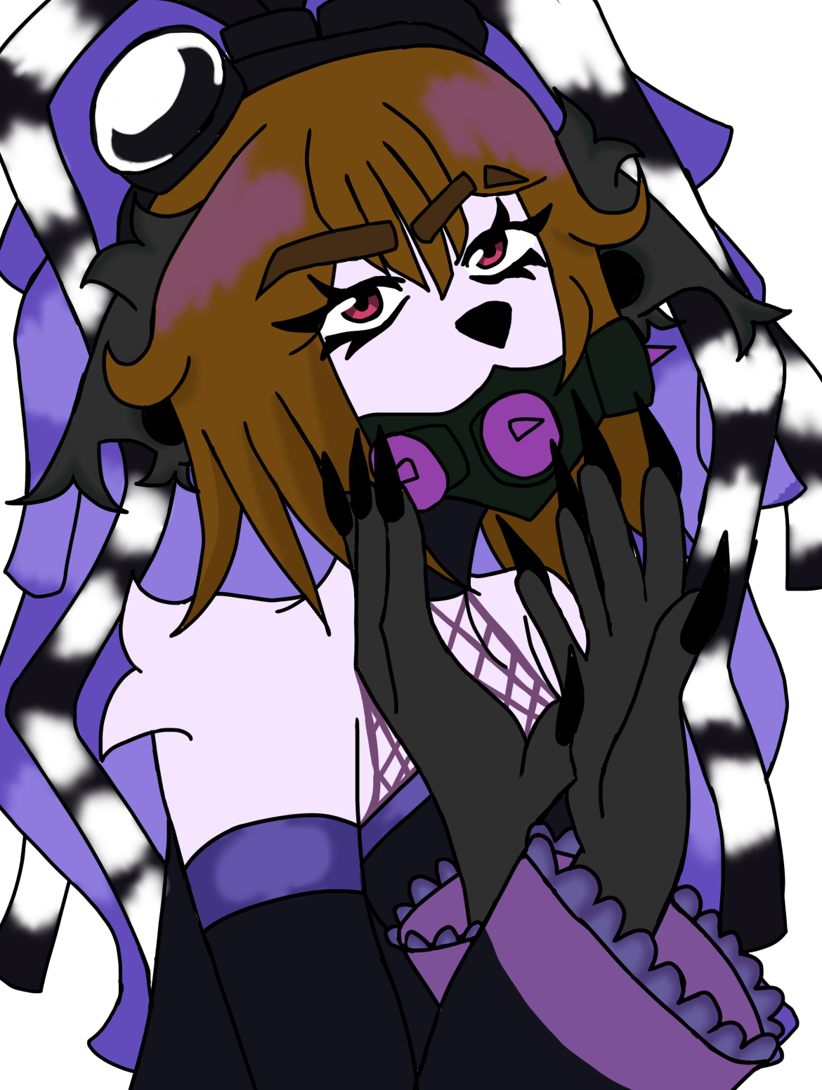 Cybergoth Rina - ibisPaint