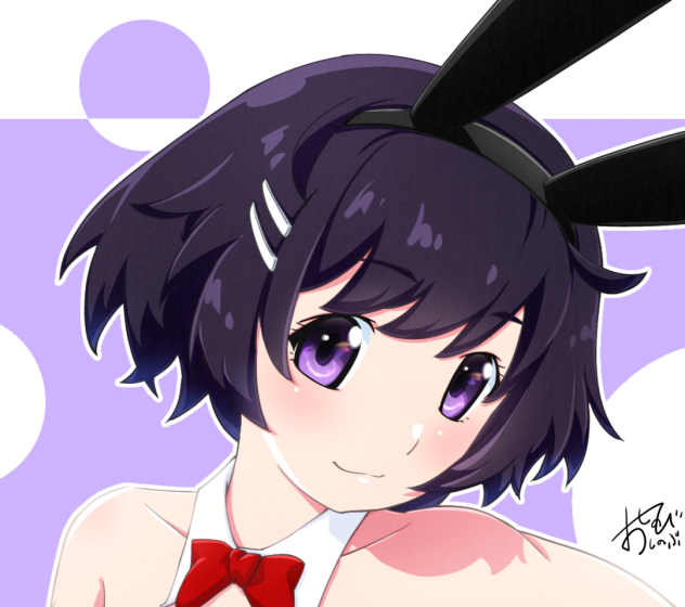 skebリクエスト　　羽川翼バニー