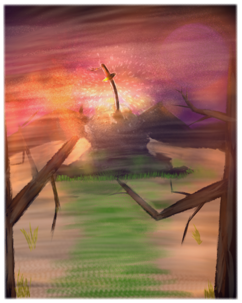 依頼絵(背景)