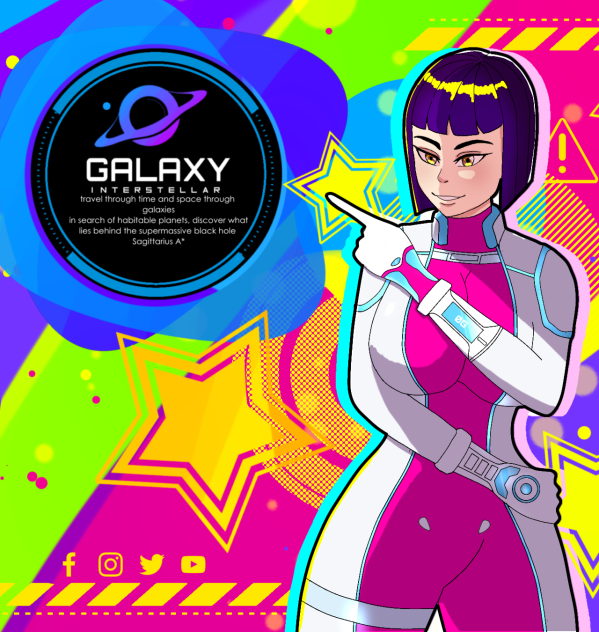 Galaxy Interstellar Poster