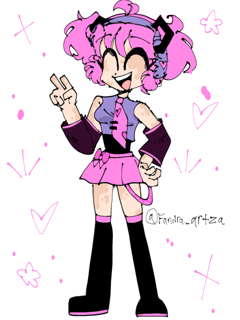 Fandra as a vocaloid
