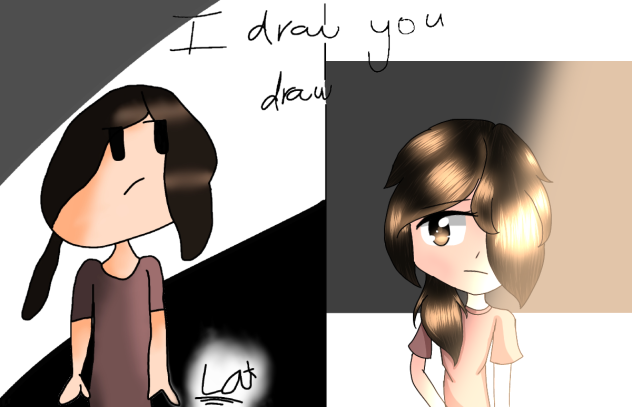 I draw you draw with Lina