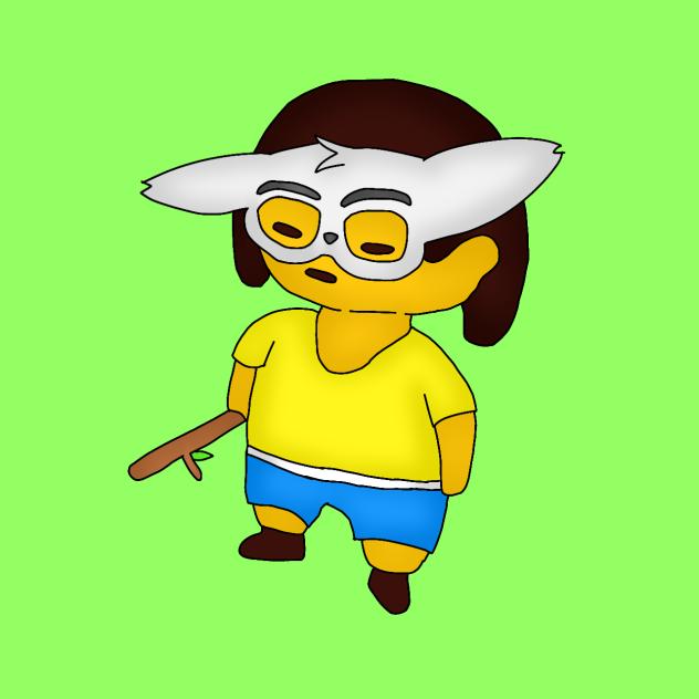 Frisk With Stick