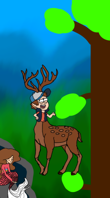 Monster Falls (Gravity Falls A.U)