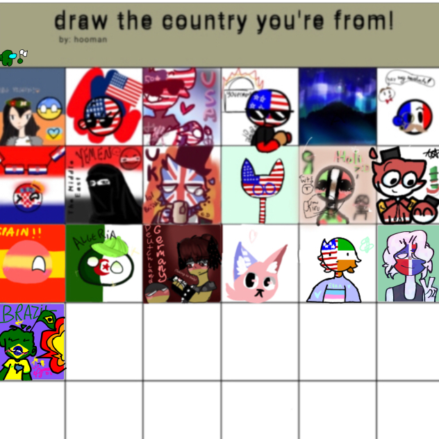 draw ur nacionality here