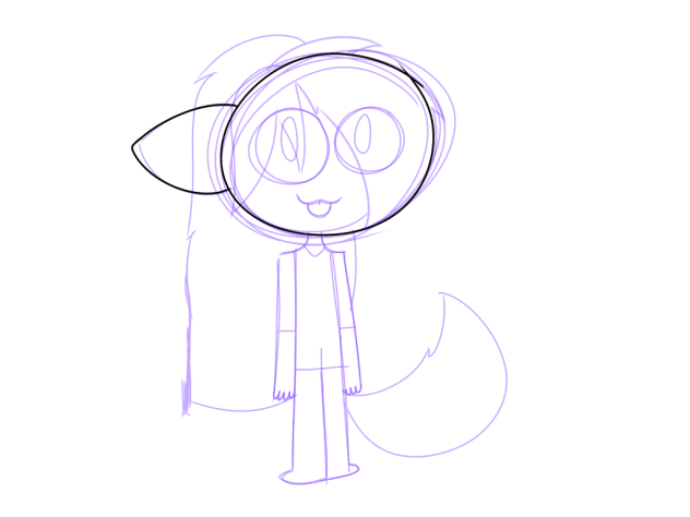 new fursona wip