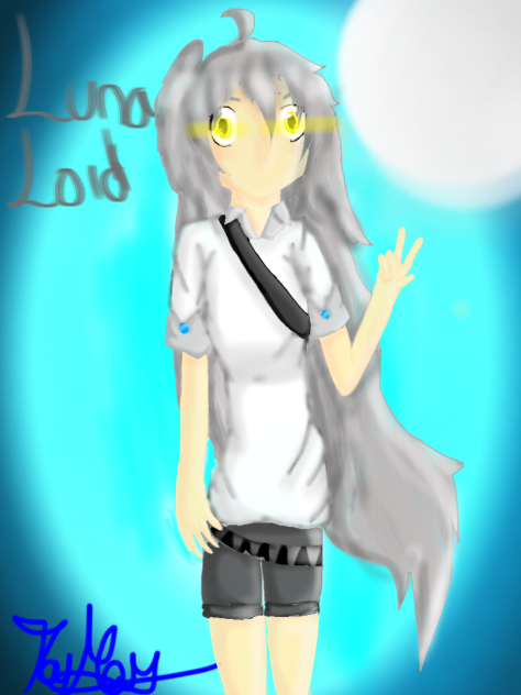Speed art -Luna Loid