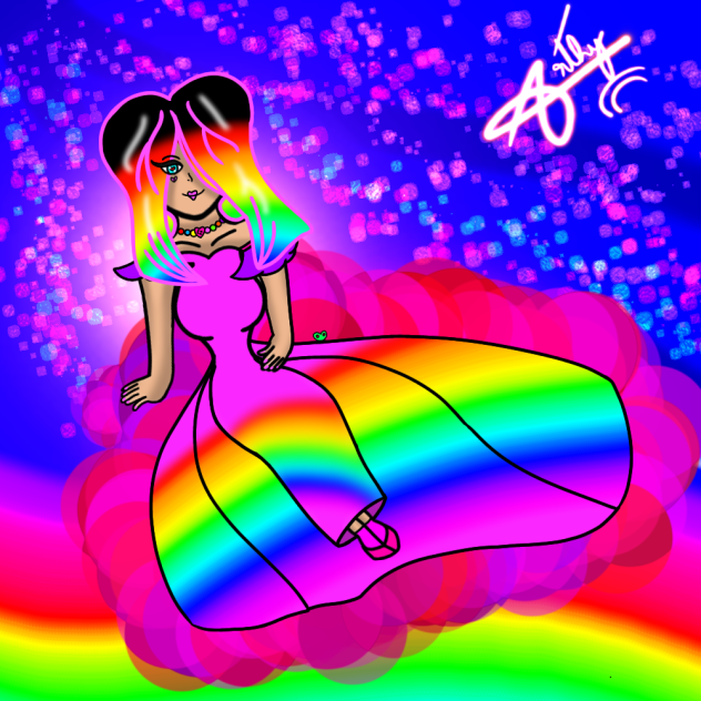 over the rainbow - ibisPaint