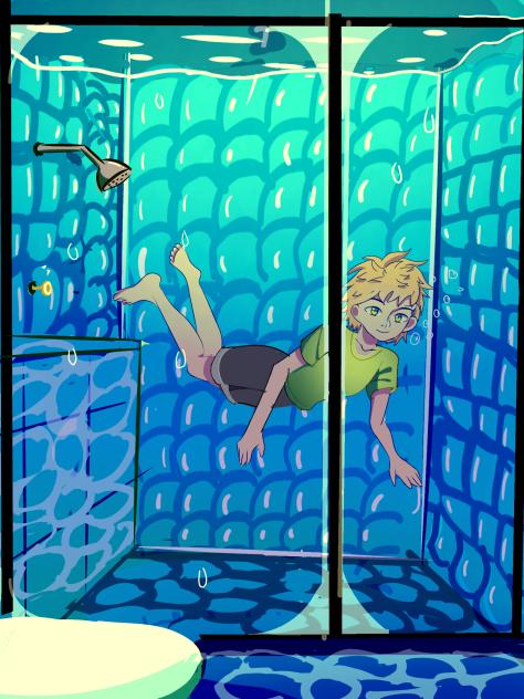 agua no box