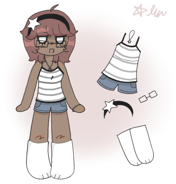 day 1 of making a main oc persona thing