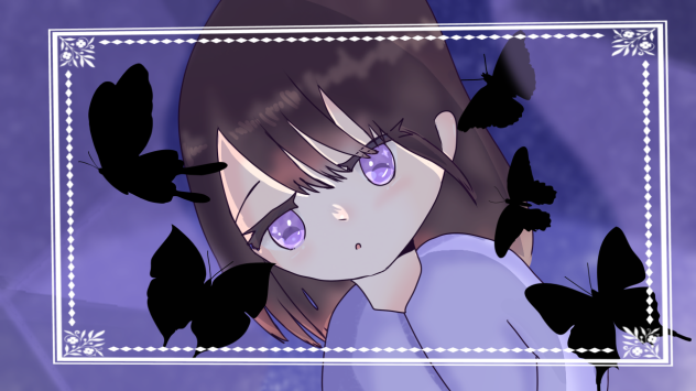 蝶　　🦋　　shadow