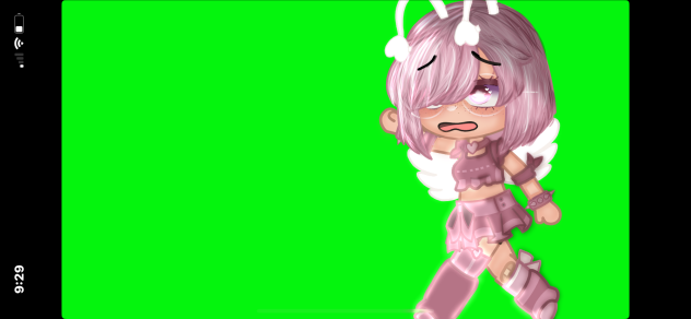A green screen edit for a trend