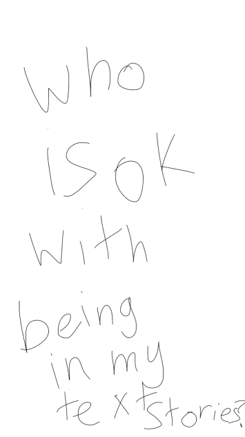 who is ok with being in