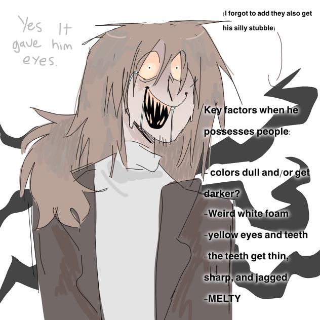 Whenever the hatman possesses someone